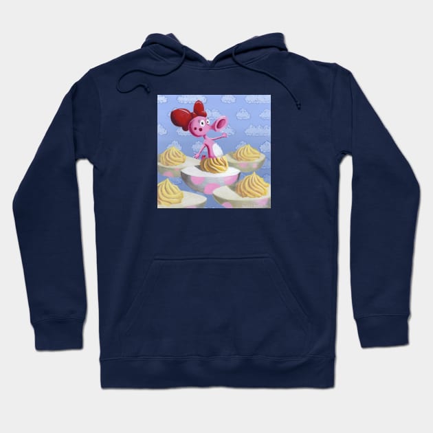 Birdo in Deviled Egg Hoodie by drawingnikki